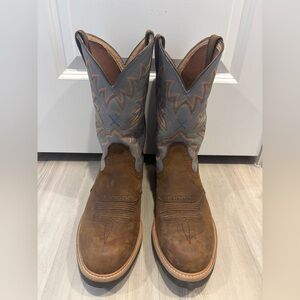 Twisted X Brown and Gray Cowboy Boots